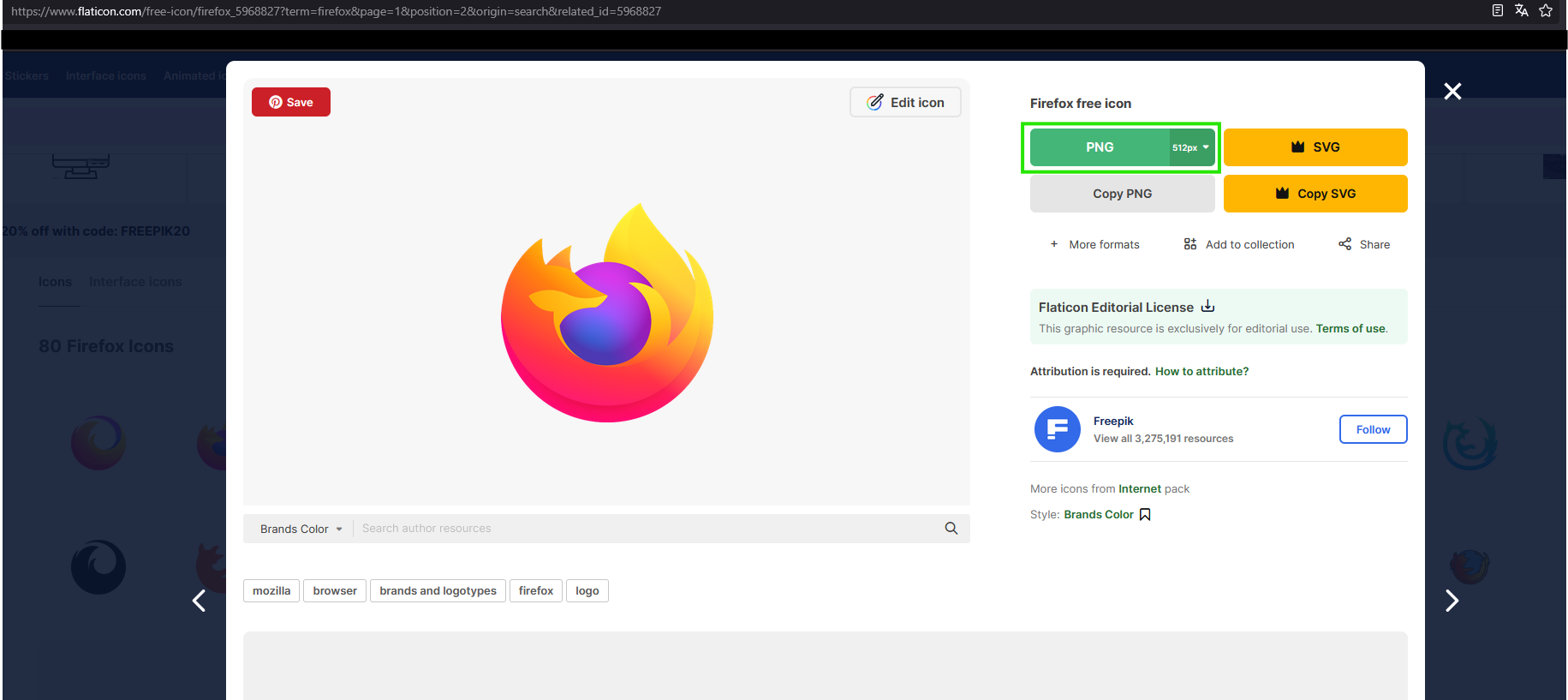 Firefox Icon